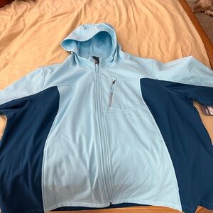 Ladies 3X Teal/Blue Outerwear Jacket by Free Tech.